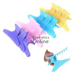 Clestisori pentru coafor CLTP04 Colorati, 12 bucati Mari